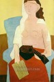 Femme a la mandoline 1909 Cubism